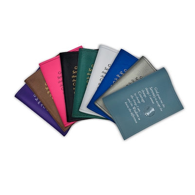 Single Big Book Cover W/Serenity Prayer and Coin Holder